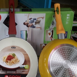 Chảo chống dính Ceramic Lock lock 24cm dùng cho bếp từ