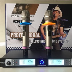 Micro không dây shure k900 đỉnh cao công nghệ 2016 tiếng ca nhẹ nhàng