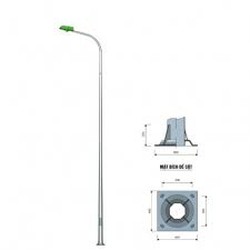 Cột đèn cap áp 8m 9m ,cột thép bát giác 8m 9m10m