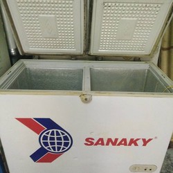 Tủ đông Sanaky 2 chế độ 300L nguyên bản ga lốc mới 80%