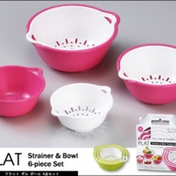 Set 6 chậu và rổ màu FUDOKIGEN