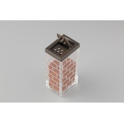 Lọ rắc gia vị Inomata màu nâu  