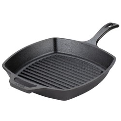 Chảo gang nướng vuông 26x26 cm Logde, USA - KS00800160HC