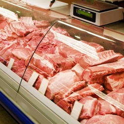 tủ trưng bày thịt cá tươi 4 kính lùa, tủ mới, Giá thanh lý, giao hàng miễn phí