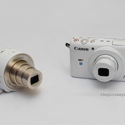 Bán 2 máy ảnh Canon PowerShot N100 và Sony QX10