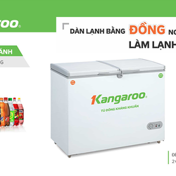 Tủ đông kháng khuẩn Kangaroo KG292C1, KG236A2 giá tốt nhất hiện tại