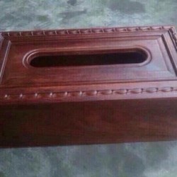 hộp để giấy bằng gỗ