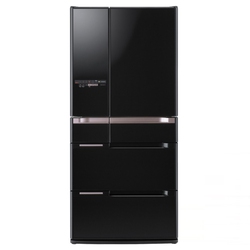 Tủ lạnh Hitachi R-C6200S 644 lít,nhập khẩu NHật 6 cánh màu đen