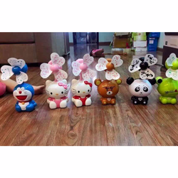 Quạt tích điện hình thú