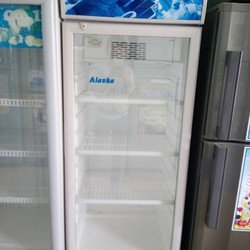 tủ mát 308 lít Alaska qua sài, mới 88%, mát nhanh đều, , chạy êm, tiện dụng, ít hao điện giá: 3,7  triệu,bh 6 tháng