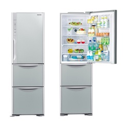 Cuối năm chạy xô đi mua Tủ lanh Hitachi R-SG31BPG, R-SG37BPG màu bạc, đen, inox