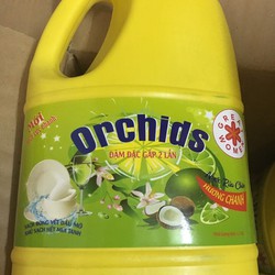 Nước rửa chén Orchids, Nước giặt DON Orchids, Nước rửa tay Lusty Orchid, chiết xuất từ thiên nhiên
