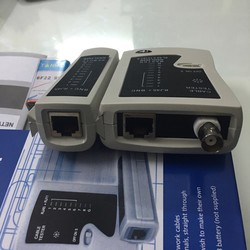 Hộp test mạng đa năng RJ45 và cáp đồng trục BNC + RJ11