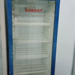 tủ mát 256 lít 3 vỉ rộng Sanaky, mới 89%, zin máy, mát lạnh nhanh, tiện dụng,  gí: 3 triệu, bh 6 tháng