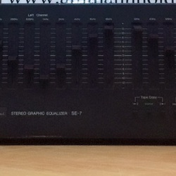 Equailize Sansui SE 7 lọc xì Nhật bãi