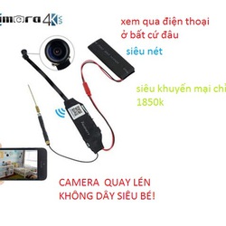 camera siêu bé không dây! xem qua điện thoại ở bất kỳ đâu! siêu nét