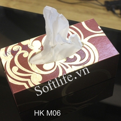 Hộp khăn giấy lụa Soft Life HKM06