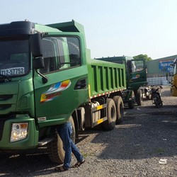 Công ty TNHH Bình An bán Xe ben 3 chân Dongfeng Đời 2016, 2017 Tải 14 tấn, 15 tấn giá tốt nhất miền bắc