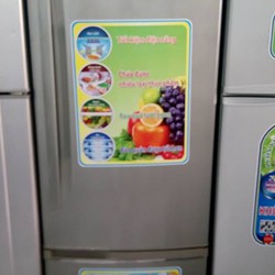 tủ lạnh Panasonic 345L mới 87%, kính chịu lực, bh 6 tháng, mát lạnh nhanh, chạy êm, zin 