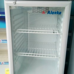 Tủ mát Alaska 185L mới 92%, có hiển thị nhiệt độ, 2 vỉ , bh nửa năm, free ship, ngăn rộng, chạy êm, tiện dụng  
