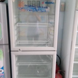 Tủ mát Alaska cũ 400 lít, mới 90%, chạy êm, 2 cánh cửa, tiện dụng, mát lạnh nhanh