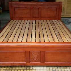 Giường Gỗ Xoan Đào 1m6x2m