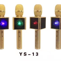 YS 13 Míc hát micro karaoke Loa kèm micro 3 trong 1 kết nối Bluetooth Míc hát micro karaoke