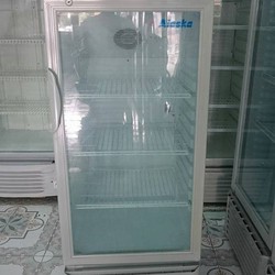 Tủ mát Alaska cũ 250 lít, mới 90%, 1 cánh, chạy êm, mát lạnh nhanh, kiếng trong có sưởi kiếng