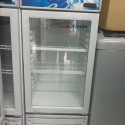 Tủ mát Alaska 184L mới 90%, bh 6 tháng, zin, 2 vỉ, mát lạnh nhanh kiếng trong, nhỏ gọn,