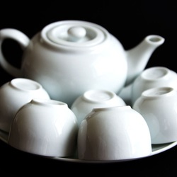 Bộ tách trà gốm sứ Bát Tràng