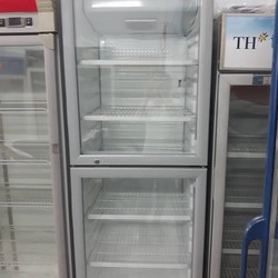 Tủ mát Alaska cũ 500 lít, mới 90%, 2 cửa, chạy êm, mát lạnh nhanh, kiếng trong có sưởi kiếng tự động.