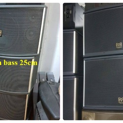 Loa đẳng cấp karaoke treo ngang Martin hàng bãi Anh: loa Martin bass 25cm và 2 bass 25cm