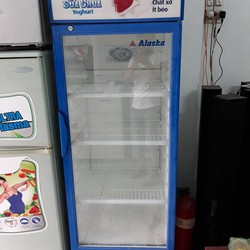 Tủ mát Alaska cũ 305 lít, mới 90%, 3 vỉ, lóc ga zin, chạy êm, mát đá nhanh