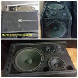 Loa karaoke đẳng cấp hàng bãi Anh: Martin 2 bass 25cm và Martin 2 bass 20cm