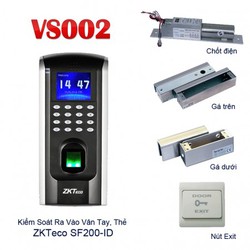 hệ thống chấm công, kiểm soát ra vào  VS002-SF200ID
