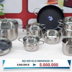 Bộ nồi Elo Smaragd 10 - made in Germany