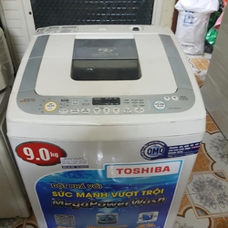Máy giặt Toshiba 9Kg inverter mới 85%