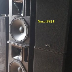 Loa NEXO PS15 hàng bãi đẹp mê li cho anh em.