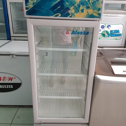 Tủ mát Alaska cũ 250 lít, mới 90%, 1 cánh, 3 vỉ, chạy êm, mát lạnh nhanh