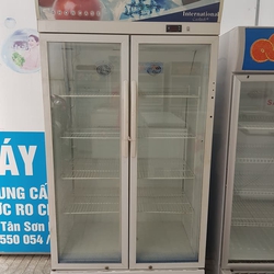 Tủ mát cũ nhập International 800 lít, mới 90%, nguyên zin, bh 6 tháng, mát lạnh nhanh 2 cánh tiện dụng,