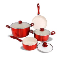 Bộ nồi tráng men 4 món Asian