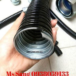 Ống ruột gà lõi thép kín nước kèm Đầu nối