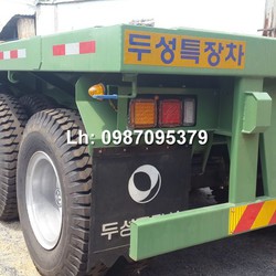 Chuyên phân phối SMRM sàn phẳng 3 trục dài 9m Doosung 2018. Giá gốc, giao ngay