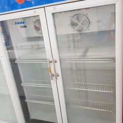 Tủ mát cũ Alaska 1000 lít, mới 89%, bh 6 tháng, mát lạnh nhanh 2 cánh tiện dụng,