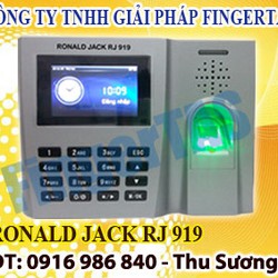Máy chấm công RJ 919 máy chấm công vân tay cực nhạy giá tốt lắp đặt toàn quốc lh 0916986840