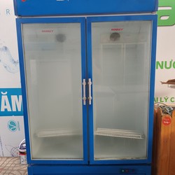 SALE OFF Tủ mát cũ Sanaky 1300 lít, bh 6 tháng, mát lạnh nhanh 2 cánh tiện dụng,