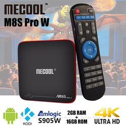 Android Tivi Box Mecool M8S Pro Ram 2G Rom 16G bảo hành 12 tháng