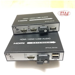 Bộ kéo dài HDMI và USB qua dây QUANG xa 20KM