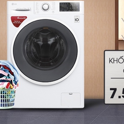 Tổng kho Máy giặt LG Inverter 7.5 kg FC1475N4W giá rẻ tại HN