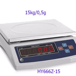 Cân điện tử 15kg/0,5g Haoyu Đài Loan chính hãng, giá cực hấp dẫn